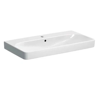 Умывальник накладной Geberit Smyle Square 900x480 прямоугольный, белый (500.251.01.1)