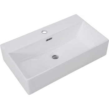 Раковина подвесная Waterway Edge 600x420 прямоугольная, белая (13207-600)