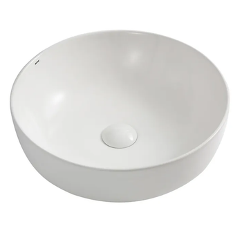 Умывальник накладной Mixxus Premium Ellipse-0101 415х415 круглый, белый (MP6531)