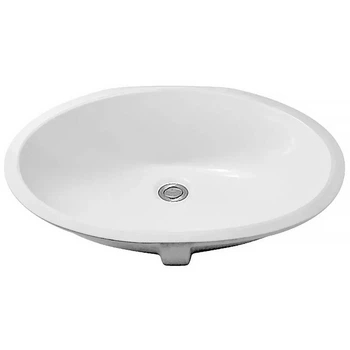 Умывальник врезной Olympia Ovale 590x445 овальный, белый глянцевый (LIL4457001)