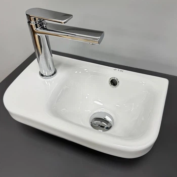 Умывальник подвесной VBI Cupi R 360x220 прямоугольный, белый (VBI-015625)