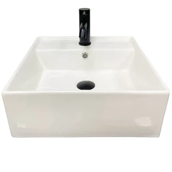 Умывальник подвесной VBI Teramo S 410x410 квадратный, белый (VBI-014700)