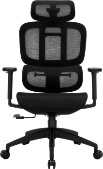 Офисное эргономичное кресло GT Racer B-5757 Black/Black