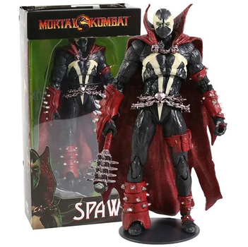 Колекційна фігурка Spawn Mortal Kombat Series з булавою 18 см — Спаун Мортал Комбат Comics рухомаря168 figure антигероя з коміксів Макфарлейн
