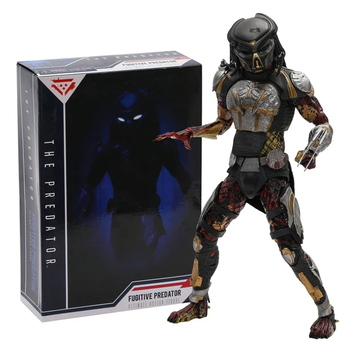 Коллекционная экшн фигурка Ultimate Fugitive Predator (Беглый Хищник 2018) 20см с набором аксессуаров action figures