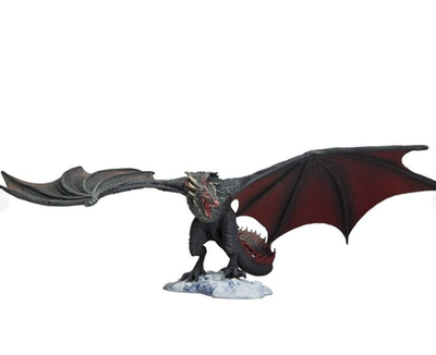 Коллекционная экшн-фигурка Гра Престолів Game of Thrones дракон Дрогон, 18 см