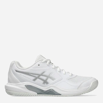 Женские кроссовки для тенниса ASICS Gel-Dedicate 9 1042A314-101 37.5 (6.5US/4.5UK) 23.5 см Белый/Серый (4571633892196)