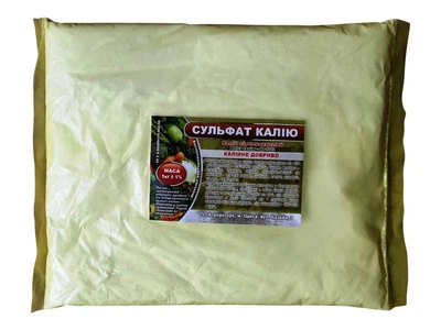 Сульфат калия / калий сернокислый (K 52) удобрение калиевое 1кг Агроресурс