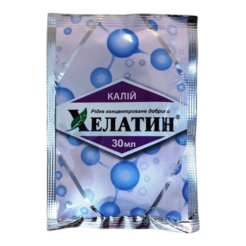 Добриво мінеральне Хелатин Калій 30мл