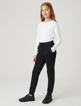 Чорні флісові спортивні штани george (slim leg) для дівчинці, 146-152 зріст