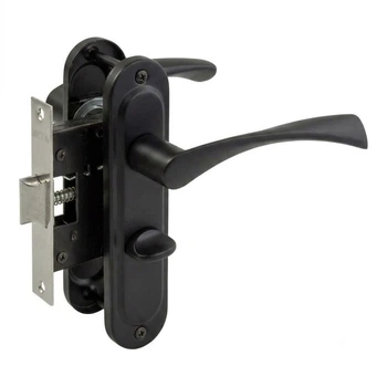 Комплект засувки 50 мм EADOOR 28BL-(P04-H20Black)чорний