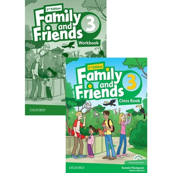 Комплект підручників Family and Friends 3 (2nd edition) sb+wb