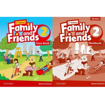 Комплект підручників Family and Friends 2 (2nd edition) sb+wb