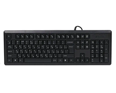 Клавиатура A4Tech KR-92 USB (Black), Comfort Key, USB, черная