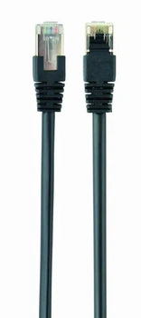 Патч корд Cablexpert PP6-1M/BK, FTP, категорія. 6, литий, 50u" штекер із фіксатором,1M, чёрный