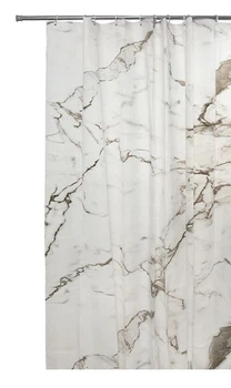 Штора для ванної кімнати SPAZIO MARBLE PEVA 200х200 см із 12-ма кільцями 5271582