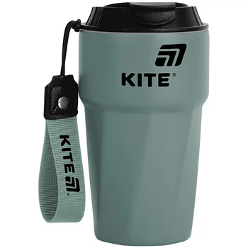 Термокружка Kite K26-1220-3, 450 мл, зеленая