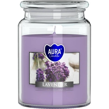 Свеча ароматичная Aura (Bispol) Лаванда (27266)
