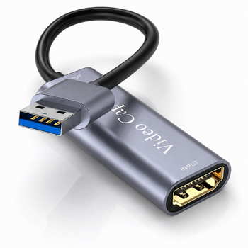 Зовнішня відеокарта захоплення HDMI - USB для запису екрану та стрімів 77585