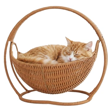 Лежанка-корзина для кота RS:50x56 см