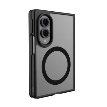 Чехол UNIQ Veren AF для Samsung Galaxy Fold 8 Magclick Charging Black (UNIQ-GZFOLDW-VERNAFMSFST)