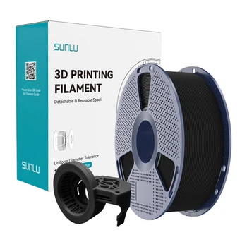 Филамент Sunlu PETG High-Speed Matte 1.75mm 1kg Black (6933582315290)