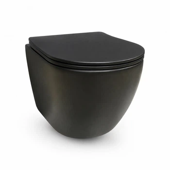 Підвісний унітаз VBI VULCANO BLACK MATT