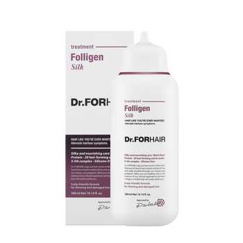 Маска-кондиціонер для волосся Dr.FORHAIR Folligen Silk Treatment 300 мл