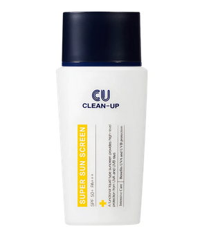Сонцезахисна емульсія-флюїд CUskin Clean-Up Super Sun Screen SPF 50+ PA+++ 50 мл