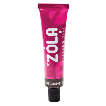 Фарба для брів з колагеном ZOLA Eyebrow Tint 05 Graphite 15 мл