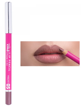 Олівець для губ ZOLA Lip Pencil 05 Mauve бежево-ліловий