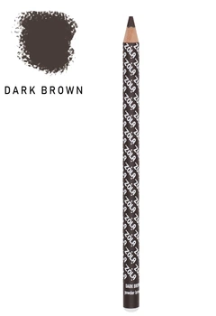 Олівець для брів пудровий ZOLA Powder Brow Pencil Dark Brown 1,19 г темно-коричневий