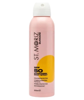 Сонцезахисний спрей для тіла St Moriz Suncare SPF 50 Body Spray 200ml
