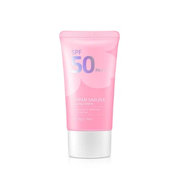 Солнцезащитный крем с экстрактом японской сакуры LAIKOU Japan Sakura Sunscreen SPF50