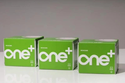 Комплект сенсорів Dexcom ONE+ на місяць (3 сенсори) — система моніторингу глюкози CGM.