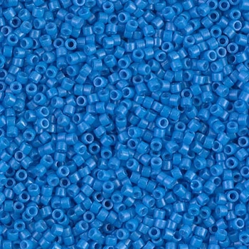 DB-2134 Бісер Miyuki DURACOAT Delica Beads 11/0 (натуральний синій світлий), 50 г