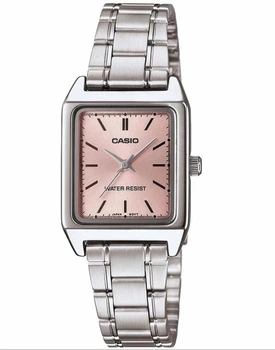 Жіночий годинник Casio LTP-V007D-4E рожевий 30 м