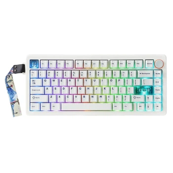 Механічна клавіатура Cidoo QK75 White
