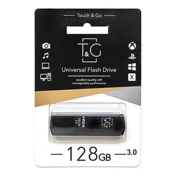 Флешка T&G Vega 121 128GB USB 3.0 Black