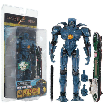 Коллекционная экшн-фигурка работа Gipsy Avenger (Striker Eureka) Pacific Rim — боевой меха-егерь с аксессуарами из Тихоокеанского Рубежа, подвижная Action Figure Pacific Rim (Егерь №34)