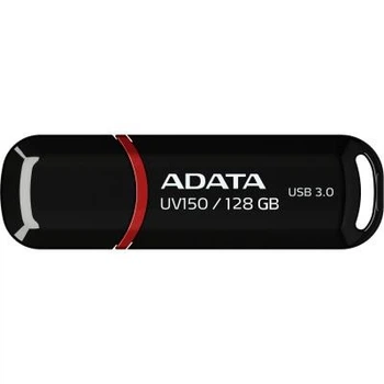 USB флеш накопитель ADATA 128GB UV150 Black USB 3.0 (AUV150-128G-RBK) ADATA AUV150-128G-RBK 1076538