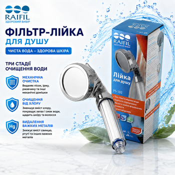 Фільтр для душу Raifil PS-102