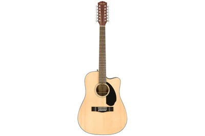 Электроакустическая гитара FENDER CD-60SCE Dreadnought 12-string WN Natural