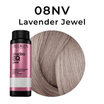Фарба для волосся тон в тон без аміаку з ефектом кондиціонера Redken Shades EQ Gloss Bonder Inside тон 08NV Lavender jewel