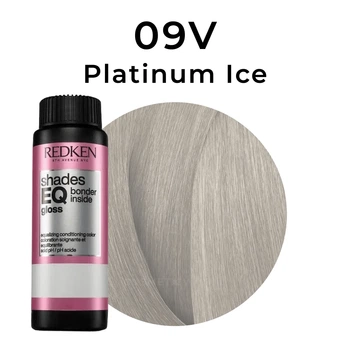 Фарба для волосся тон в тон без аміаку з ефектом кондиціонера Redken Shades EQ Gloss Bonder Inside тон 09V Platinum ice