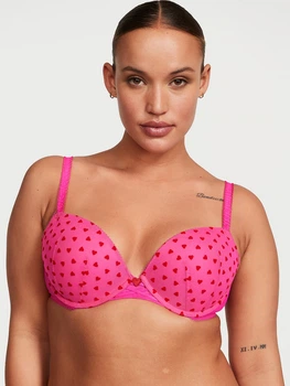 Бюстгальтер с пуш ап Tease Lola Push-Up Bra Forever Pink Hearts р. 75D/34D арт. 30470