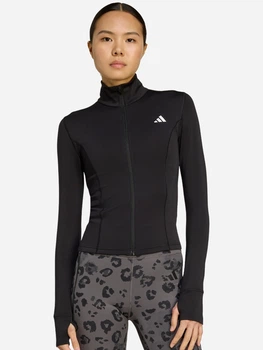 Спортивная кофта женская Adidas Optime Essentials Full-Zip Jacket JM9185 S Черная (4068809921137)