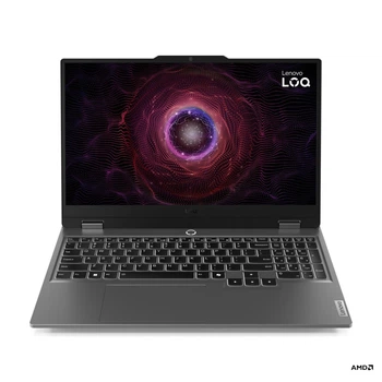 Ноутбук Lenovo LOQ 15 (83DX00FYRM), AMD Ryzen 7 7445HS / 15,6" / 144 Гц / RAM 16 ГБ DDR5 / SSD 1 ТБ / RTX 3050 / Без ОС / Сірий