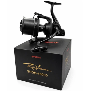 Сподовая катушка Feima Raven SPOD-10000 6+1BB 5.7:1 Worm Shaft 20 кг