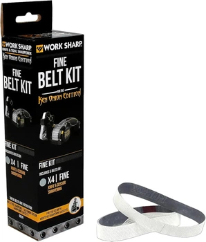 Набір запасних точильних ременів Work Sharp Diamond Belt Kit WSKTS для керамічних ножів 180/1500 грит
